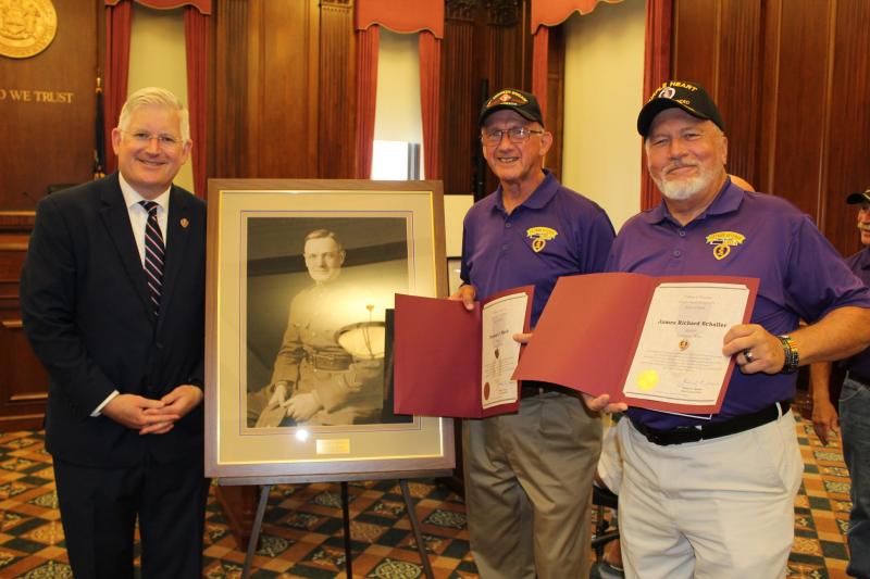 Erie County Clerk Mickey Kearns recognizes 405 Purple Heart veterans
