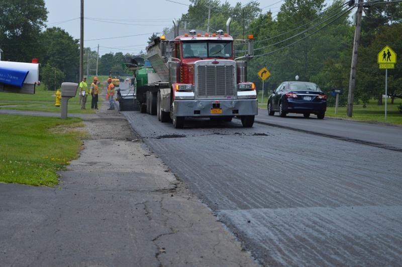 Amsdell Road Paving 2