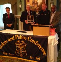 Sheriff Tim Howard Receives the 2013 Law Enforcement Officer of the Year Award