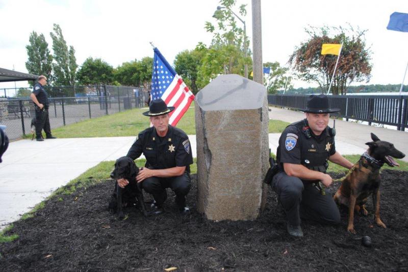 New K-9 Monument Unveiled in Buffalo's Black Rock Canal Park