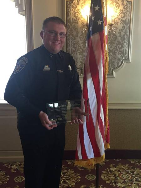 Deputy Wins STOP-DWI and Mothers Against Drunk Driving Award