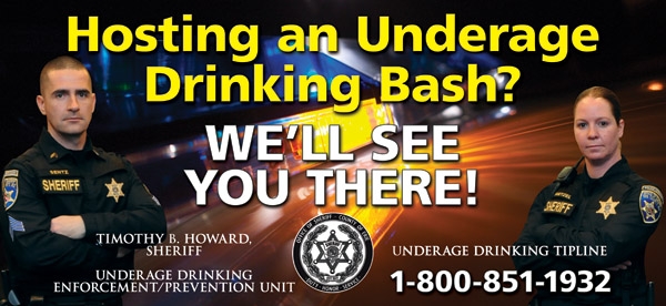 Underage Drinking Enforcement/Prevention Unit Media Campaign