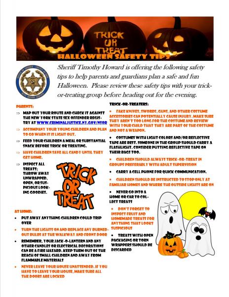 Halloween Safety Tips