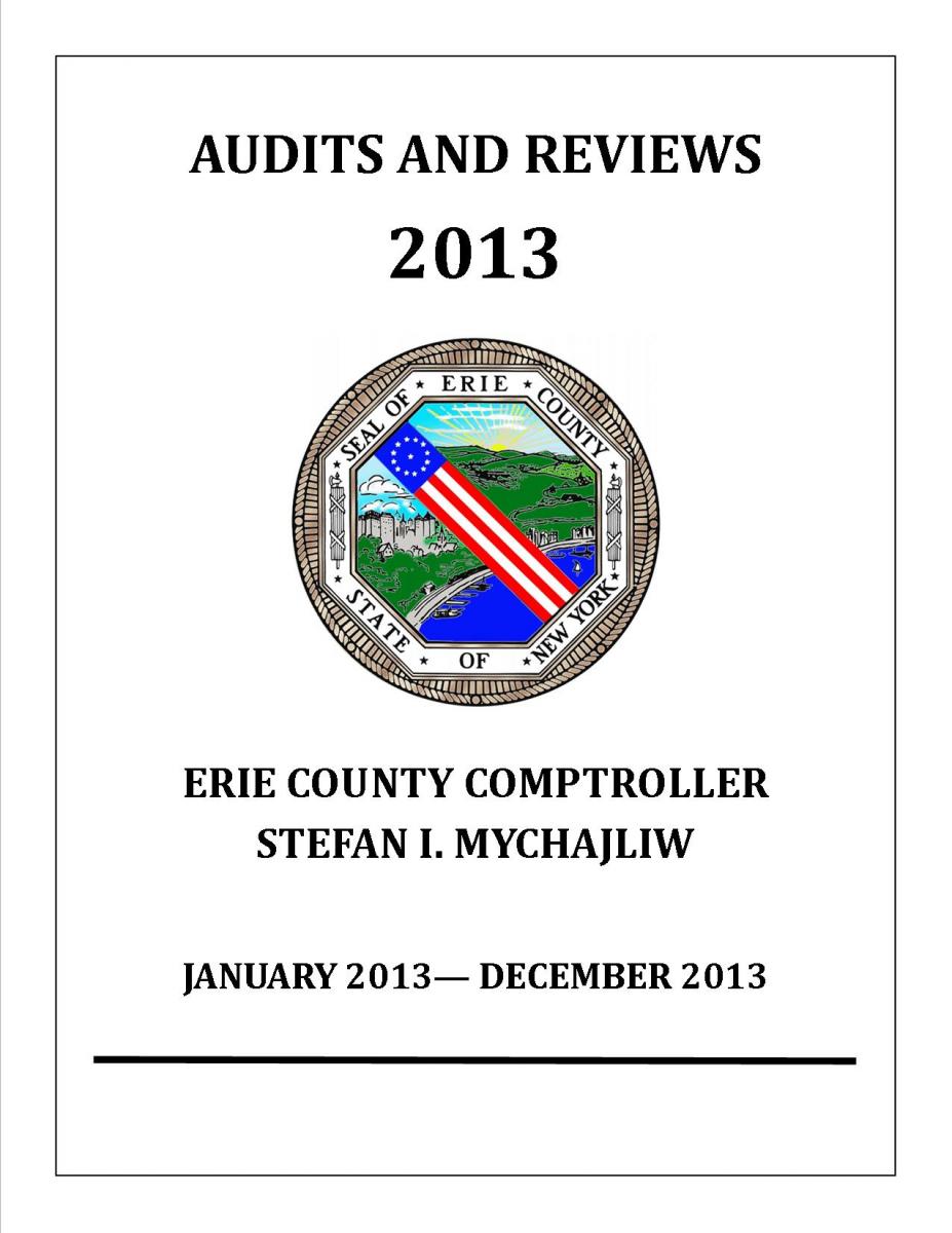 Audits & Reviews 2013