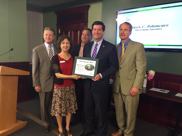 County Executive Receives Parks Award