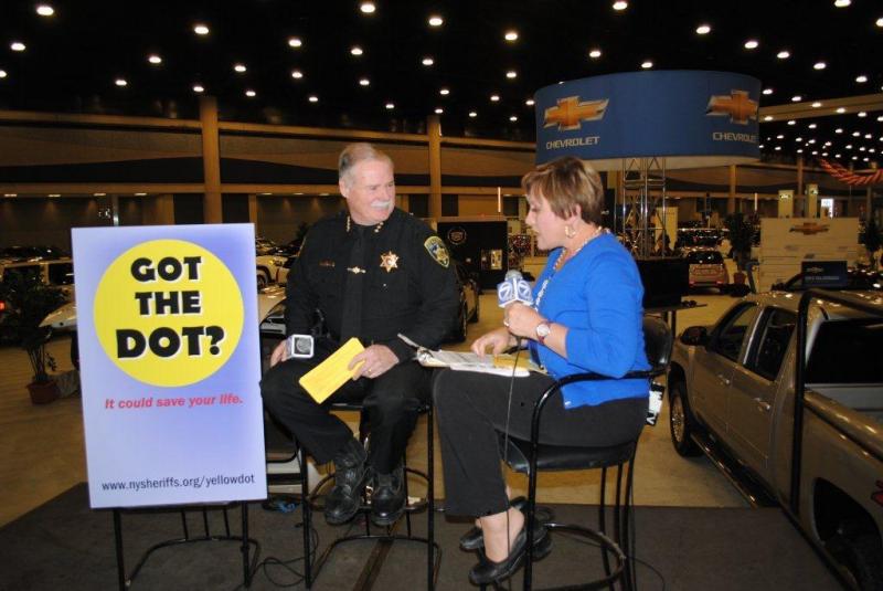 Erie County Sheriff Tim Howard appears on AM Buffalo with Linda Pellegrino to discuss the Yellow Dot Program